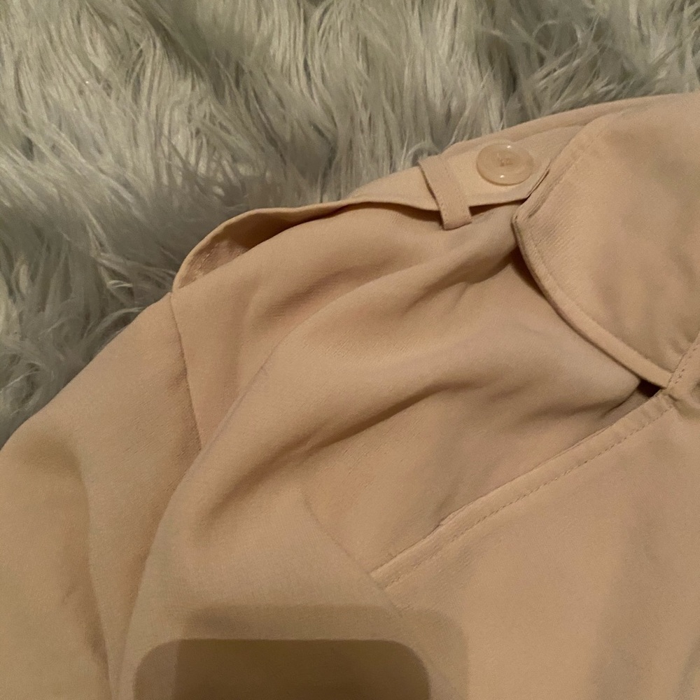 Beige blazer jacket - Picture 7 of 9
